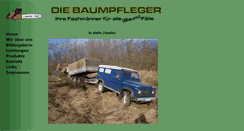 Desktop Screenshot of diebaumpfleger.de